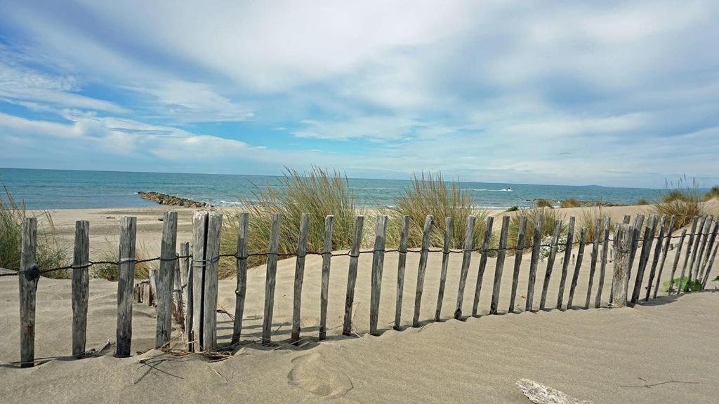 Studio Cabine Vue Port Avec Parking Prive, Piscine, Parc, Boulodrome Agde Bagian luar foto