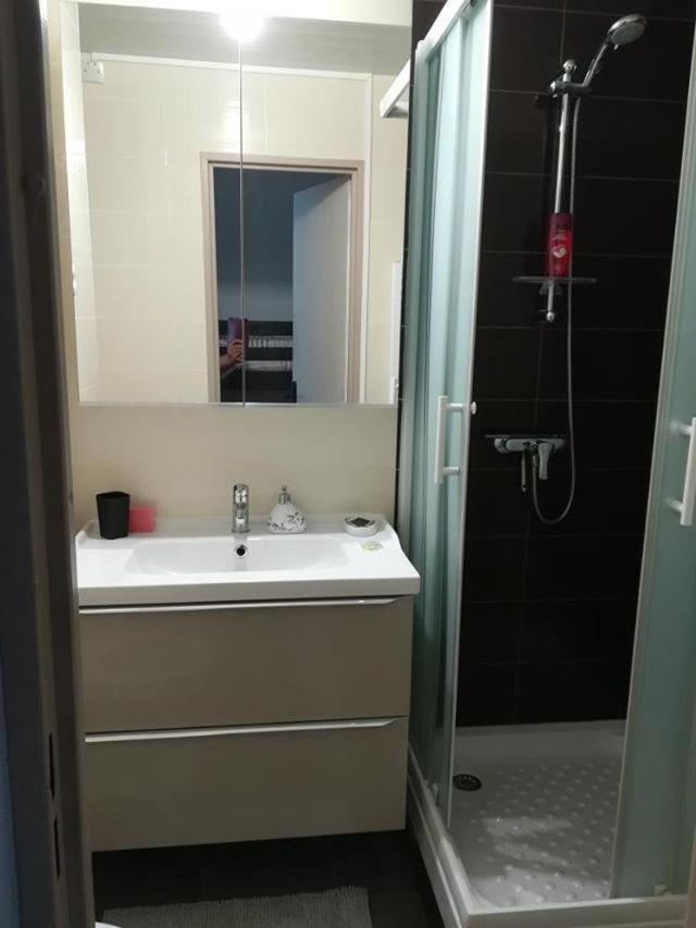 Studio Cabine Vue Port Avec Parking Prive, Piscine, Parc, Boulodrome Agde Bagian luar foto